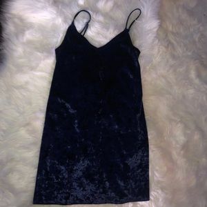 SOLD——Hollister velvet, elegant slip dress